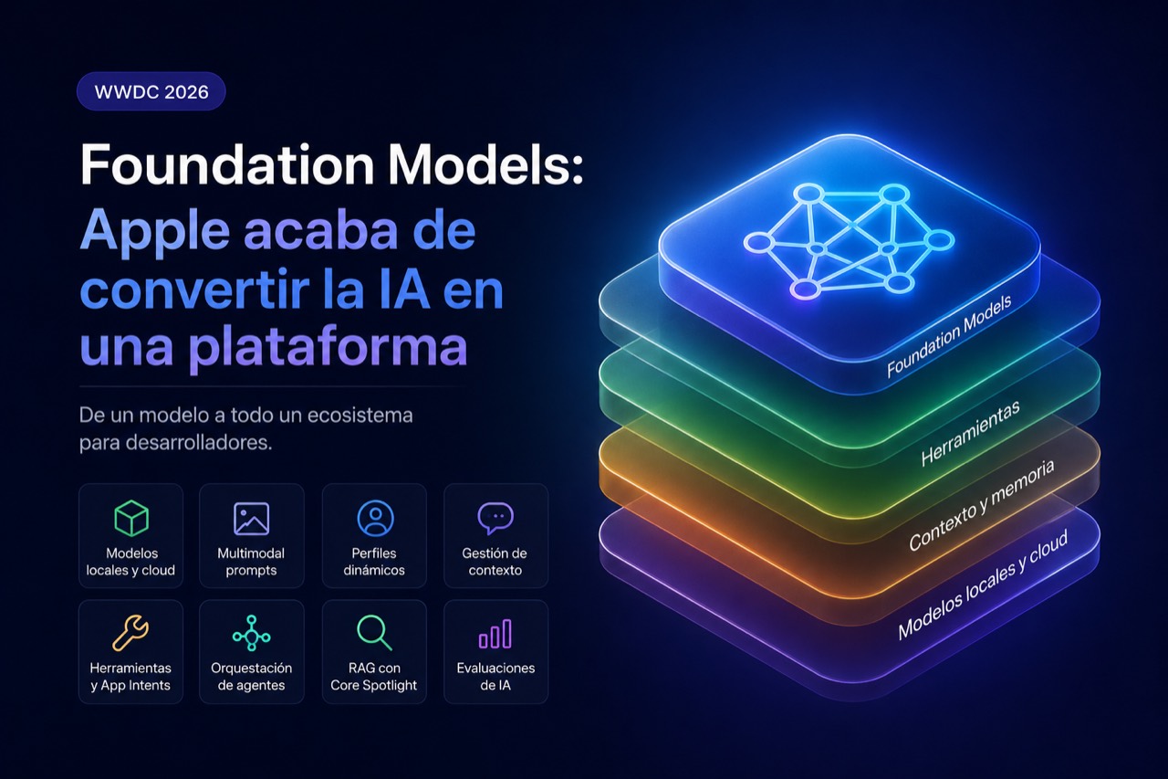 Foundation Models: Apple acaba de convertir la IA en una plataforma